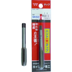 【P-S-HT-M20X2.5-2】IS パック入 SKSハンドタップ メートルねじ・並目 【中#2】 M20X2.5 (1本入)