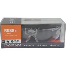 【PSSRUSP064BL】BSSI 保護メガネ RUSH+ BSSIマットブラック クリアレンズ ブリスタパッケージ