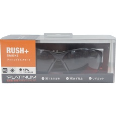 【PSSRUSP443BL】BSSI 保護メガネ RUSH+ BSSIマットブラック スモークレンズ ブリスタパッケージ