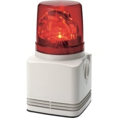 【RFT-100A-R】PATLITE 電子音内蔵LED回転灯 色:赤
