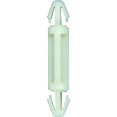 【ROS12.73.5-10】TRUSCO 両爪ワンタッチスペーサー 板厚1.6mm 支柱の高さ12.7mm 穴径3.5φ 10個入