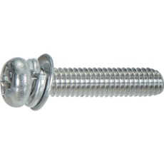 【S220-2605】TRUSCO ナベ頭組込ねじ P=4 ステンレス M2.6X5 (50本入り)