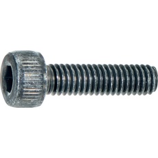 【S620-0675】TRUSCO 六角穴付ボルト 三価黒 M6X75 (4本入り)