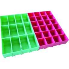 【SB-PT42B-D】TRUSCO プロ用段積みバッグ STACK BLOCK パーツケース 420X70 Dタイプ