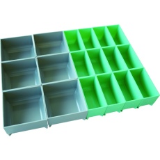 【SB-PT42B-E】TRUSCO プロ用段積みバッグ STACK BLOCK パーツケース 420X70 Eタイプ