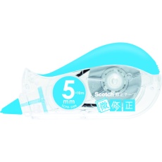 【SCPD-5NN】3M スコッチ 修正テープ微修正 5mmX10m ブルー