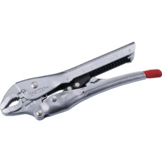 【SGA200】スーパー フルオートタイプグリッププライヤ 全長:217mm 口開き:(角・丸材)1～32