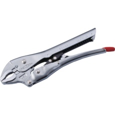 【SGA250】スーパー フルオートタイプグリッププライヤ 全長:247mm 口開き:(角・丸材)1～40
