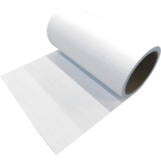 【SPLTAPE28525】萩原 スーパーライト防炎テープ 白 285mm×25m巻