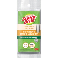 【SS-74K-GRE】3M スコッチ・ブライトキッチンカラースポンジ グリーン