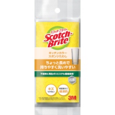 【SS-74K-YEL】3M スコッチ・ブライトキッチンカラースポンジ イエロー