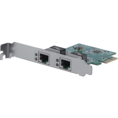 【ST1000SPEXD4】StarTech LANカード/PCIeE/x1/2x RJ45/10/100/1000Mbps/Win & Mac