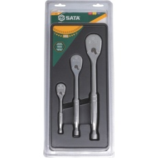 【ST13975】SATA ラチェットハンドル3点セット 120XP 差込角12.7mm差込角9.5mm差込角6.35mm