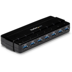 【ST7300USB3B】StarTech USBハブ/USB 3.0/USB-A - 7x USB-A/ACアダプター/デスクトップ
