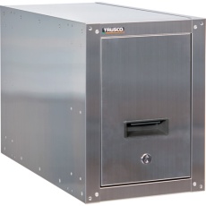 【SYS-1】TRUSCO 小型耐震薬品庫 ガロン瓶用 330X600XH437