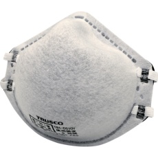 【T81-DS1OV】TRUSCO 使い捨て式防じんマスク DS1 活性炭層(10枚入)