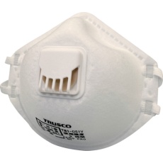 【T81-DS1V】TRUSCO 使い捨て式防じんマスク DS1 排気弁つき(10枚入)