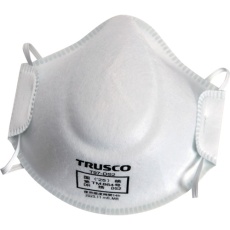 【T97-DS2】TRUSCO 高密着 使い捨て式防じんマスク DS2(10枚入)