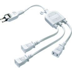 【TAP-EX3WN】SANWA ACアダプタ専用電源延長コード