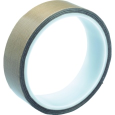 【TF013-19X10】TRUSCO フッ素樹脂ガラス粘着テープ 厚み0.13mm 幅19mm×10m