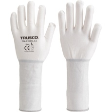 【TGL-5100KL-A-L】TRUSCO ホワイトHPPEインナー手袋ロング L