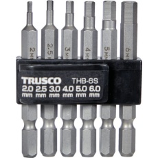 【THB-6S】TRUSCO 六角ビットセット