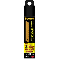 【TI-CRL10】3M スコッチ チタンコートカッターLサイズ用替え刃10枚入り