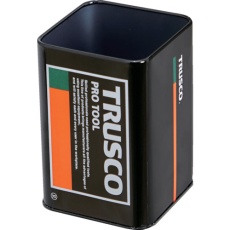 【TRUSCOKAN66】TRUSCO ペンスタンド(デザイン缶) (内寸62×62×94mm)