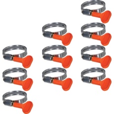 【TSB-32A-10】TRUSCO まとめ買い ステンレス強力機械ホースバンド 締付径20～32mm(SUS304)10個入