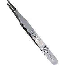 【TW-2A】IPS ピンセット超精密フラット120mm