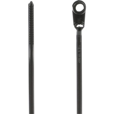 【TY35MX】TY-Rap 結束バンド パネル固定用 耐候 黒色 取付穴径5.1mm 幅4.7×長さ199mm 1000本入り