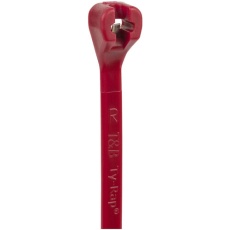 【TYV525M】TY-Rap 結束バンド 高性能ケーブルタイ 低煙毒 えんじ色 幅4.7×長さ192mm 100本入り