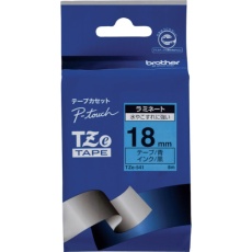 【TZE-541】brother Tzeテープ 黒文字/青地/18mm