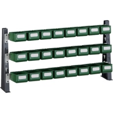【UPR-ML1803K】TRUSCO UPR型ライトビンラック卓上用 K-10HX24個