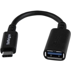 【USB31CAADP】StarTech USBケーブル/A-C/15m/USB 3.0/5Gbps/メス・オス/ブラック