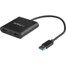 【USB32HD2】StarTech ディスプレイアダプター/USB-A - 2x HDMI/USB 3.0/Winのみ対応