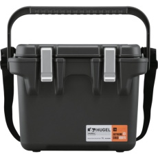 【VITC-15-CH】IRIS 208352 HUGEL 真空断熱クーラーボックス 15L チャコールグレー