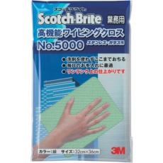 【WC5000-GRE-32】3M 高機能ワイピングクロス NO.5000 緑 320X360mm