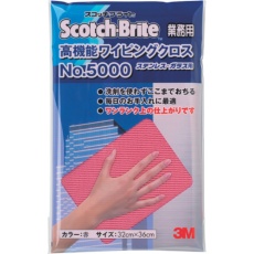 【WC5000-RED】3M 高機能ワイピングクロス NO.5000 赤 320X360mm