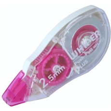 【WH-702】PLUS 49960)修正テープ 使い切りタイプ12m幅2.5mm