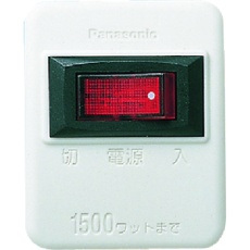 【WHS2001WP】Panasonic スイッチ付タップ ホワイト