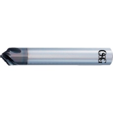 【W-HSCT-N-2X45X10】OSG WXLコート 面取りカッタ ネガタイプ レギュラ 3刃 先端径2mm 大端径10mm 全長70mm 9200160
