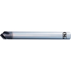 【WLS-HSCT-P-1X45X8X100】OSG WXLコート 面取りカッタ ポジタイプ ロングシャンク 3刃 先端径1mm 大端径8mm 全長100mm 9200128