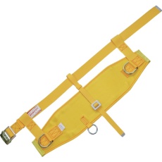 【WPA2YLBX】TSUYORON ワークポジショニング用器具 傾斜面作業用ベルト A-2 黄 Lサイズ 重作業用幅広軽量タイプ