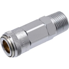 【YNL-24SM】NKCカップリング YNL型ワンタッチカップリングソケット R1/2 オネジ