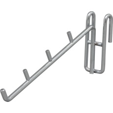 【MR-4FS】メタルラック4連フック 