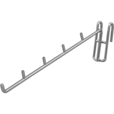 【MR-5FS】メタルラック5連フック 