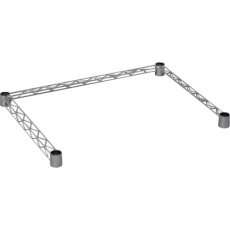 【MR-61BK】メタルラックコの字バー 