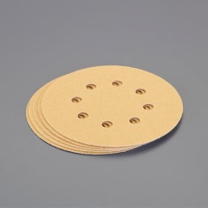 【EA809XX-6A】#180/125mm 穴付ディスクペーパー(マジック式/5枚)