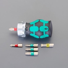 【EA550BP-51】[+ - Torx]スタビードライバービットセット(ラチェット式)
